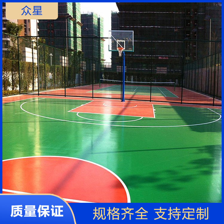 淮北市塑胶篮球场学校塑胶跑道 - 方案